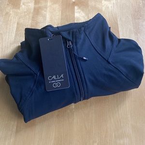 CALIA Core Fitness Jacket, Pure Black, NWT, size XL